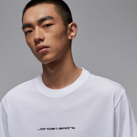 NIKE耐克2025男子AS M J JD SPRT BRND DF SS CREW针织无领短TIB6762-100