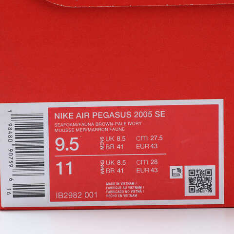 NIKE耐克2025男子NIKE AIR PEGASUS 2005 SE休闲IB2982-001