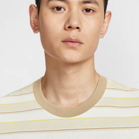 NIKE耐克2025男子AS M NSW TEE CLUB STRIPE SP25针织无领短THJ0551-247