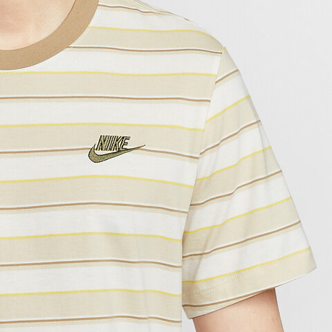 NIKE耐克2025男子AS M NSW TEE CLUB STRIPE SP25针织无领短THJ0551-247