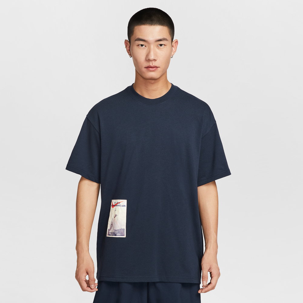 NIKE耐克2025男子AS U NSW TEE M90 OC HIGH SEAS针织无领短THQ9253-451