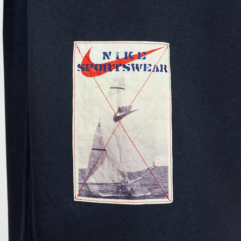 NIKE耐克2025男子AS U NSW TEE M90 OC HIGH SEAS针织无领短THQ9253-451