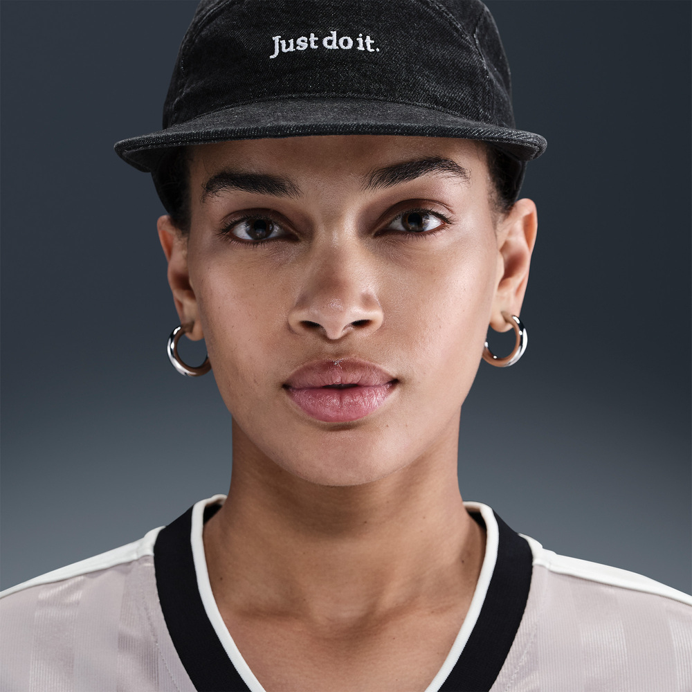 NIKE耐克2025中性U NK FLY CAP U FB DENIM JDI L平沿帽IB2345-010