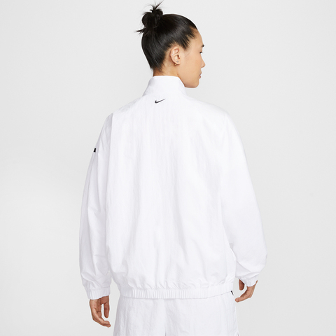 NIKE耐克2025女子AS W NSW LOGO OS TRACK JKT梭织无帽外套HV4108-100