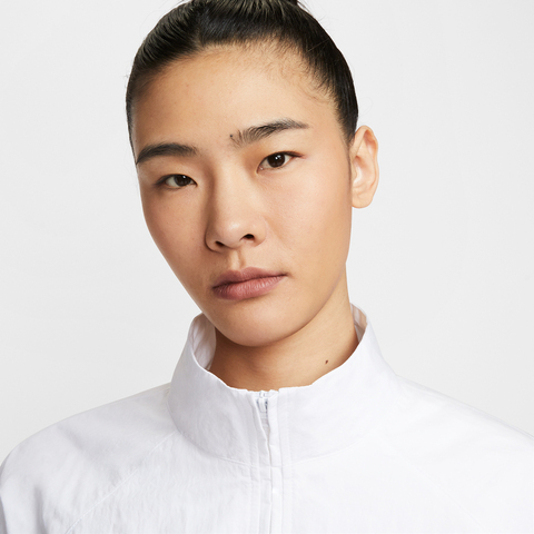 NIKE耐克2025女子AS W NSW LOGO OS TRACK JKT梭织无帽外套HV4108-100