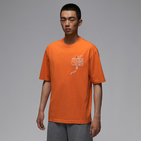 NIKE耐克2025男子AS M J BRK SBB OVSZ GFX SS CRW针织无领短TIB3298-805