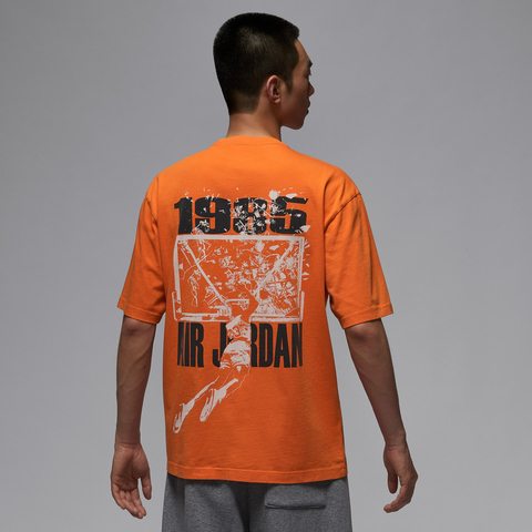 NIKE耐克2025男子AS M J BRK SBB OVSZ GFX SS CRW针织无领短TIB3298-805