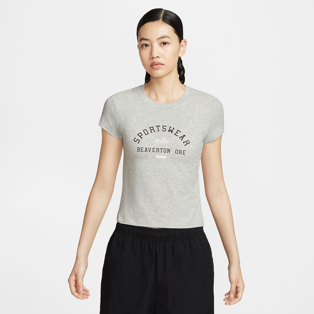 NIKE耐克2025女子AS W NSW PHOENIX SS SLIM TEE针织无领短THV4975-050