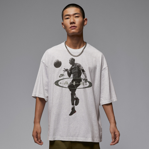 NIKE耐克2025男子AS M J BRK 2AIR REISSUE SS CRW针织无领短TIF1805-051