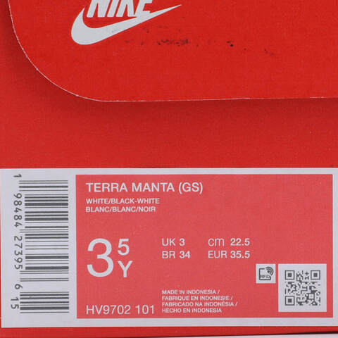 NIKE耐克2025男大童TERRA MANTA (GS)儿童HV9702-101