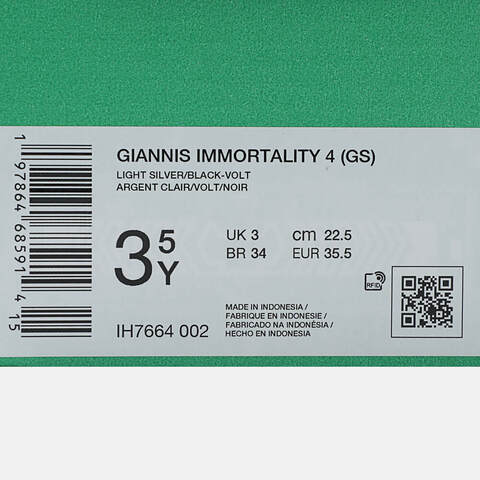 NIKE耐克2025大童GIANNIS IMMORTALITY 4 (GS)儿童IH7664-002