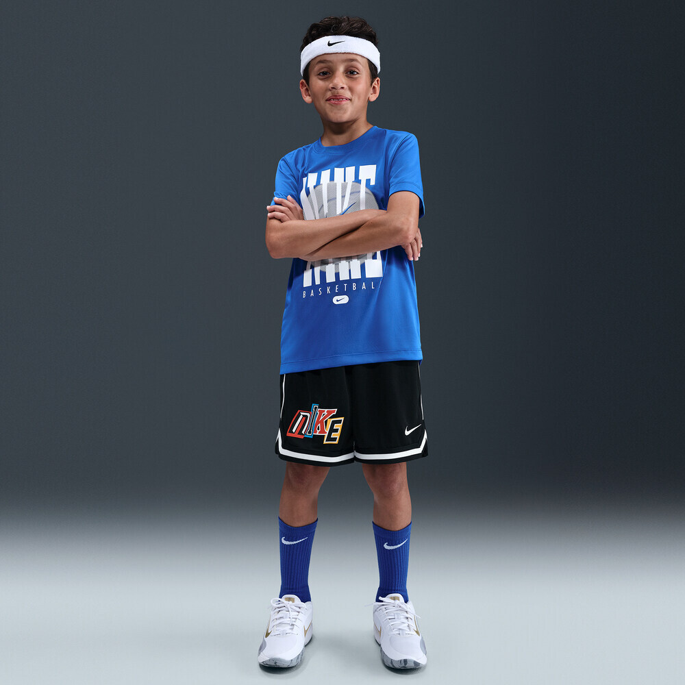 NIKE耐克2025男大童B NK DF DNA RFS SHORT GCEL梭织短裤IM3394-010