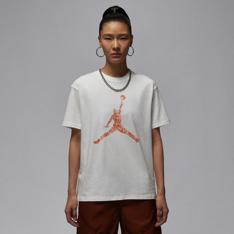 NIKE耐克2025女子AS W J BRK SS GF GFX TEE LACE针织无领短THV0199-133