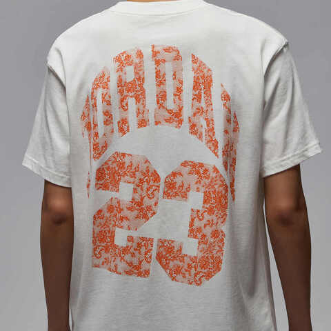 NIKE耐克2025女子AS W J BRK SS GF GFX TEE LACE针织无领短THV0199-133