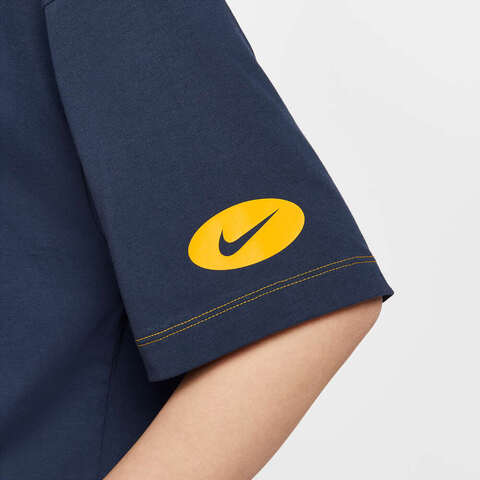 NIKE耐克2025女子AS W NSW STREET SS OS TEE针织无领短THV4973-410