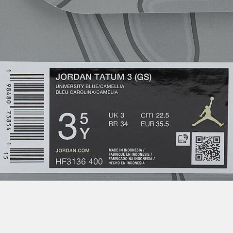 NIKE耐克2025男大童JORDAN TATUM 3 (GS)乔丹HF3136-400