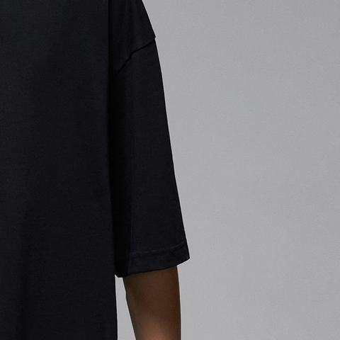 NIKE耐克2025男子AS M J FLT ESS OVSZ SS CREW针织无领短TIB7346-010