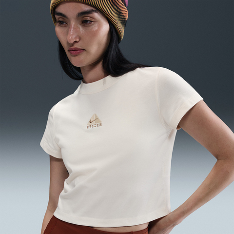 NIKE耐克2025女子AS W ACG DF BABY LUNGS SS针织无领短THM6085-110