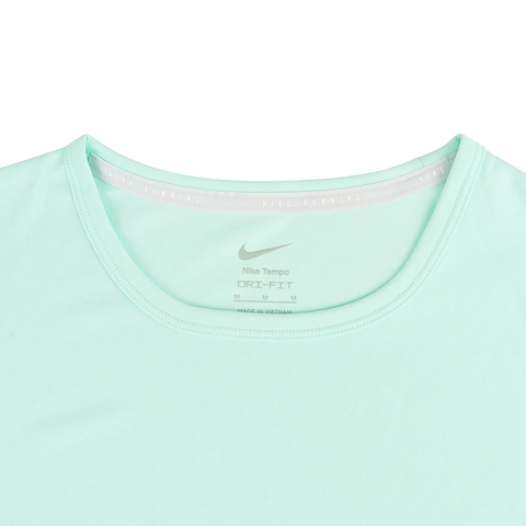 NIKE耐克2025女子AS W NK TEMPO SWSH HBR DF SS针织无领短THV2773-353