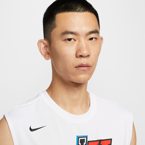 NIKE耐克2025男子AS M NK DF STREET SL TOP GCEL运动背心IH9264-100