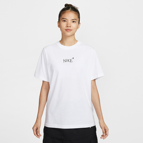 NIKE耐克2025女子AS W NSW SS TEE GCEL针织无领短TII0451-100