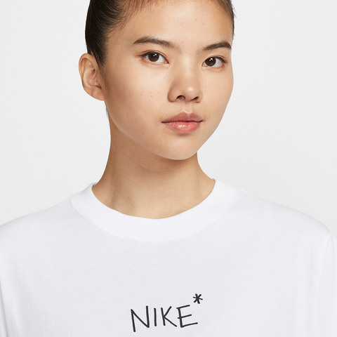 NIKE耐克2025女子AS W NSW SS TEE GCEL针织无领短TII0451-100