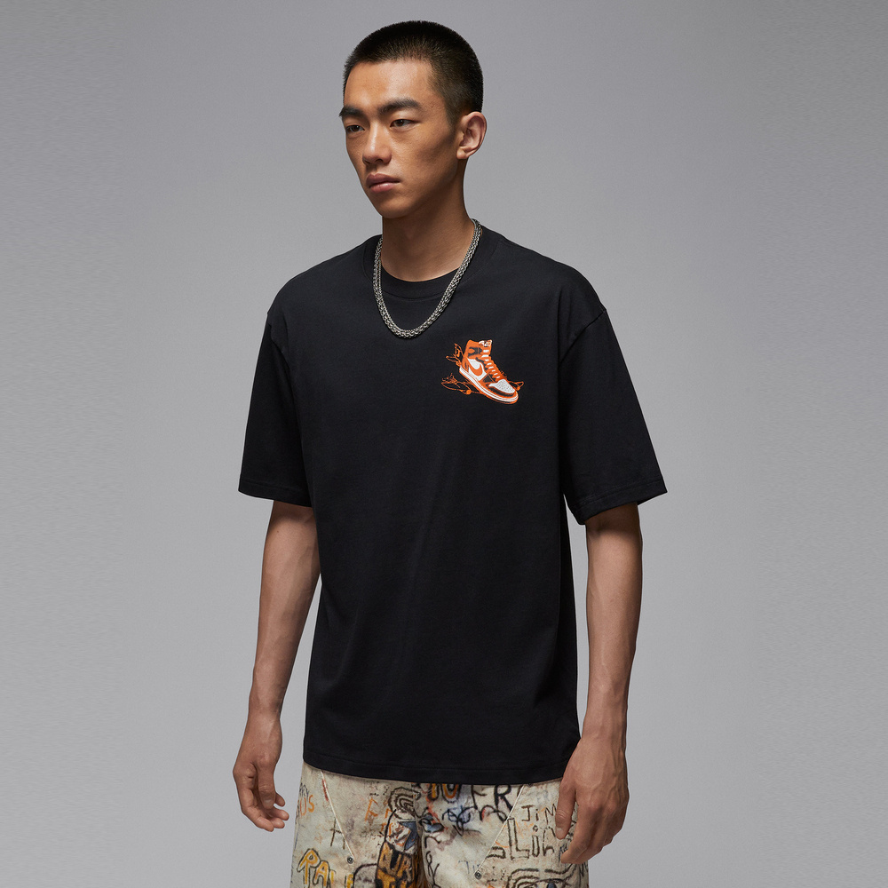 NIKE耐克2025男子AS M J NC AJ1 AD SS CREW针织无领短THQ8973-010