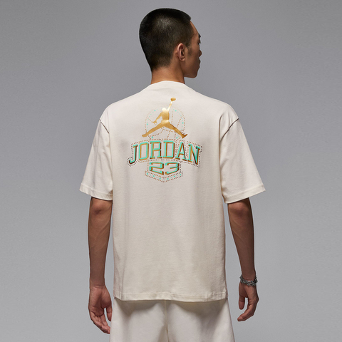 NIKE耐克2025男子AS M J CLSSC DLX 85 SS TEE GCE针织无领短TIM3354-047