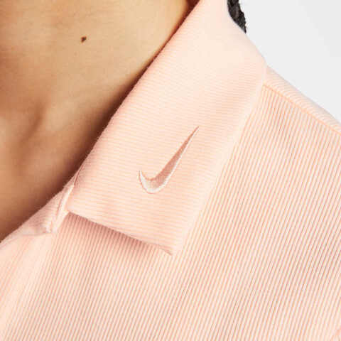 NIKE耐克2025女子AS W NSW SS RIB POLO GCEL针织有领短TIM3393-664