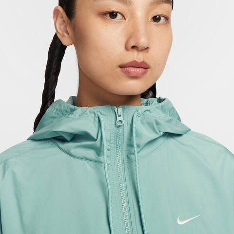 NIKE耐克2025女子AS W NSW ESSNTL UV WVN JKT HD梭织连帽外套FV6299-017