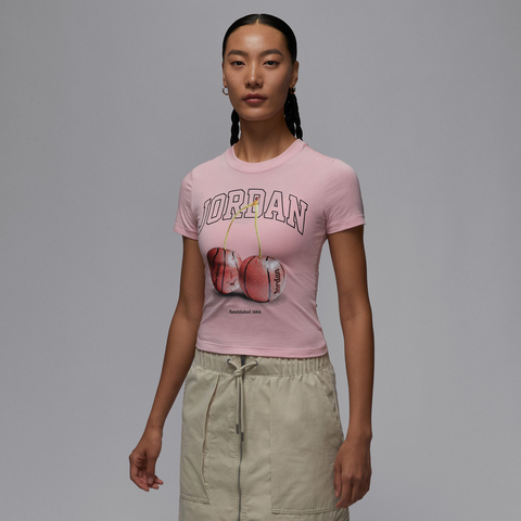 NIKE耐克2025女子AS W J BRK SS TMID GFX TEE BB针织无领短TIH2532-630