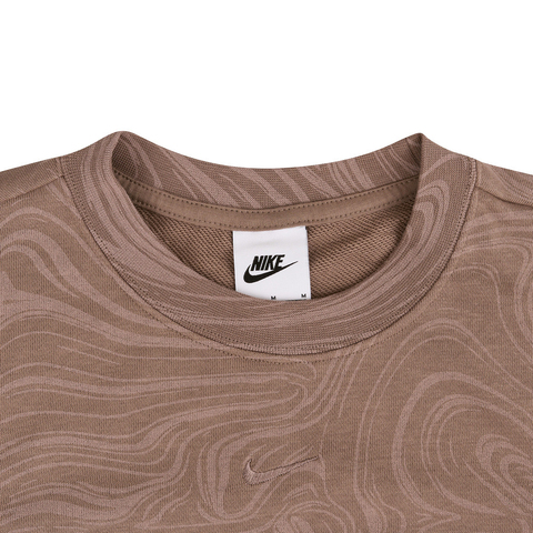 NIKE耐克2025女子AS W NSW NK CHILL FT AOP SS T针织无领短THV2398-214