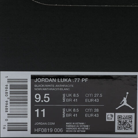 NIKE耐克2025男子JORDAN LUKA .77 PF乔丹HF0819-006