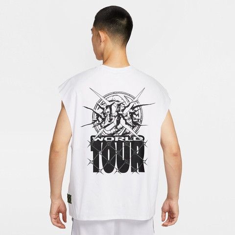 NIKE耐克2025男子AS M NK DF SL TOP STREET运动背心HV1889-100