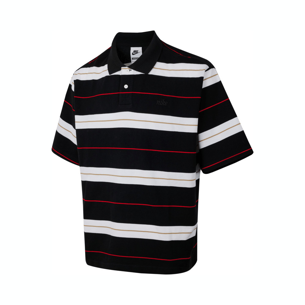 NIKE耐克2025男子AS M NK CLUB SS POLO STRIPE CL针织有领短TIH4263-010