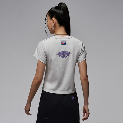 NIKE耐克2025女子AS W J FLT SS SHGF GFX TEE RA针织无领短TIH2485-006