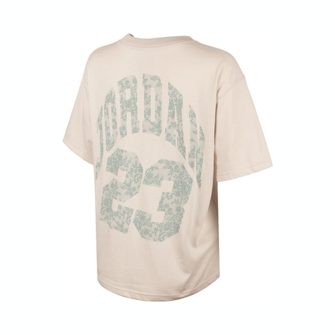 NIKE耐克2025女子AS W J BRK SS GF GFX TEE LACE针织无领短THV0199-104