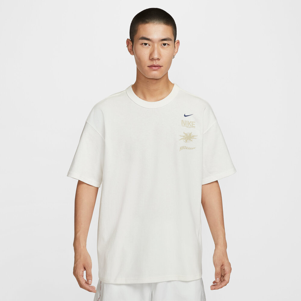 NIKE耐克2025男子AS M NSW PREM SS TEE GCEL针织无领短TIH8659-133