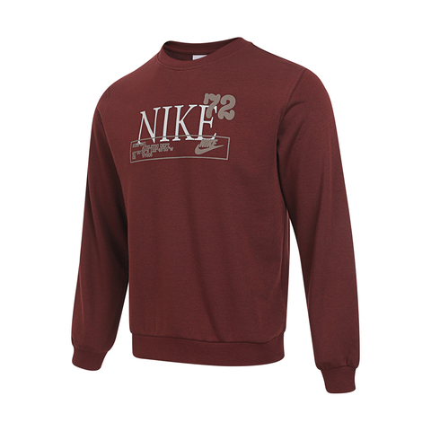 NIKE耐克2025大童K NSW REDUX FLC CREW GCEL针织无帽卫衣IM3386-619