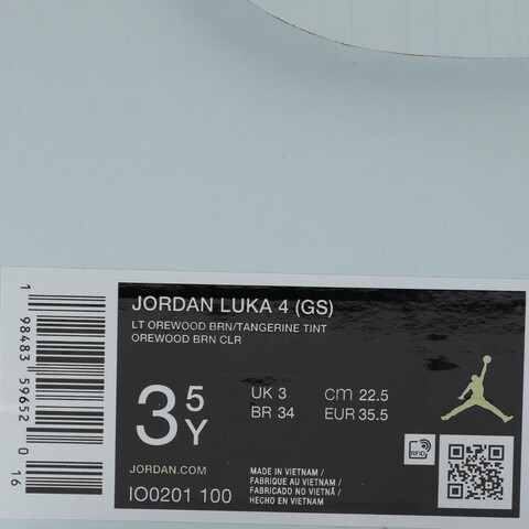 NIKE耐克2025男大童JORDAN LUKA 4 (GS)乔丹IO0201-100