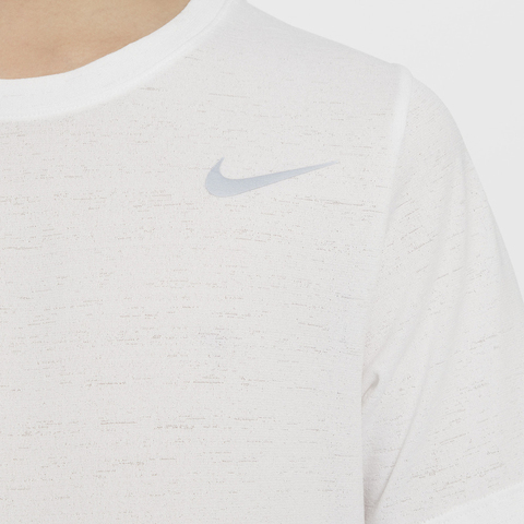 NIKE耐克2025男大童B NK DF SS MILER TOP针织无领短TDD3055-100