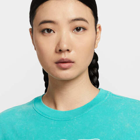 NIKE耐克2025女子AS W NSW SS TEE NK LOGO GCEL针织无领短TII0453-345