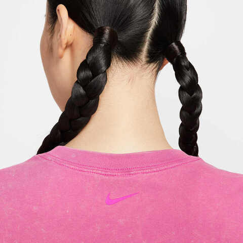 NIKE耐克2025女子AS W NSW SS TEE NK LOGO GCEL针织无领短TII0453-637