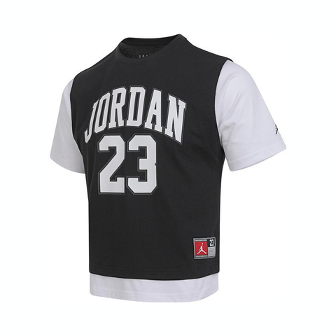 NIKE耐克2025男大童短袖T恤针织无领短TJD2532023GS-001