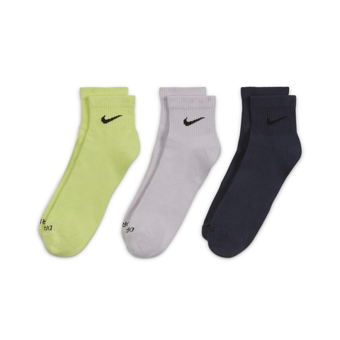 NIKE耐克2025中性U NK EVRY PLUS LTWT ANKLE 3PR中袜优惠装SX6893-913