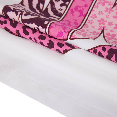 NIKE耐克2025女小童短袖T恤针织无领短TNY2532043PS-001