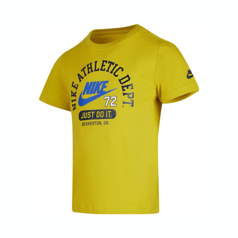 NIKE耐克2025男小童短袖T恤针织无领短TNY2532019PS-001