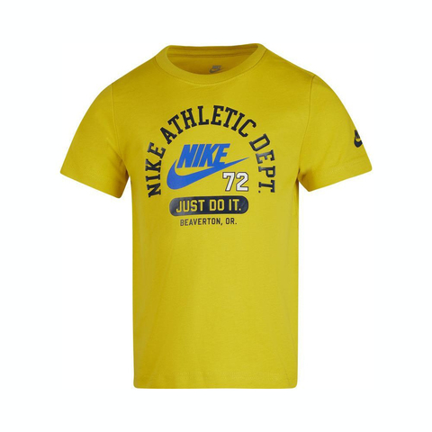 NIKE耐克2025男小童短袖T恤针织无领短TNY2532019PS-001