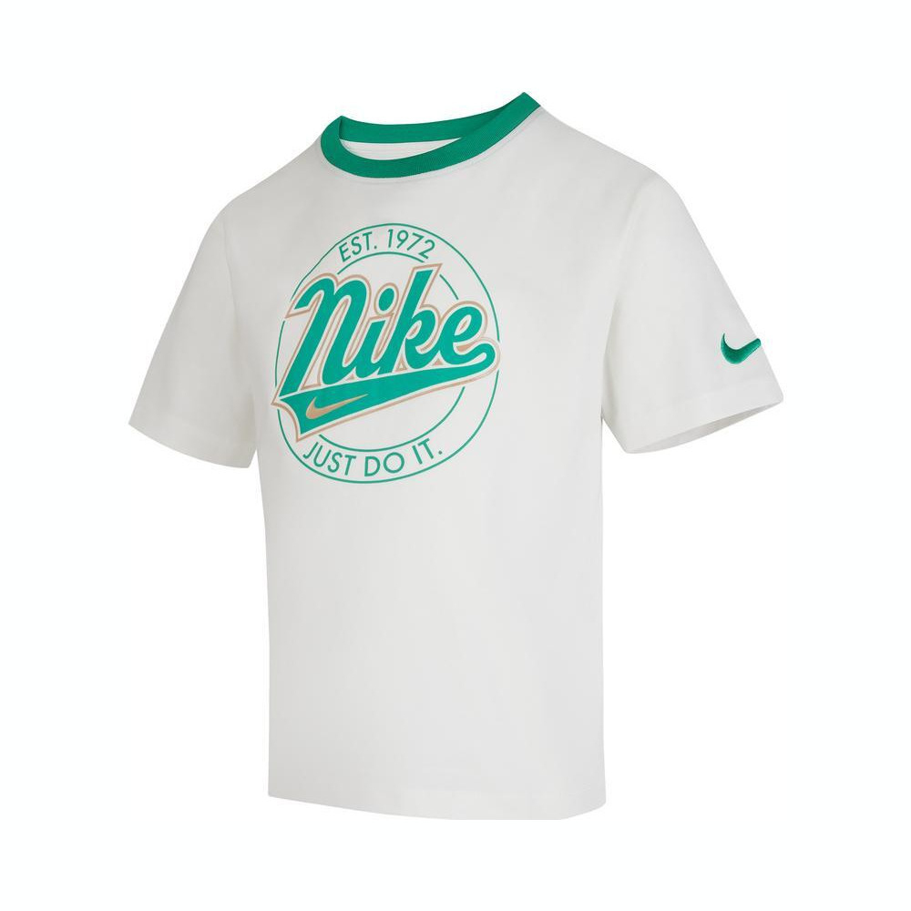 NIKE耐克2025女小童短袖T恤针织无领短TNY2532038PS-002