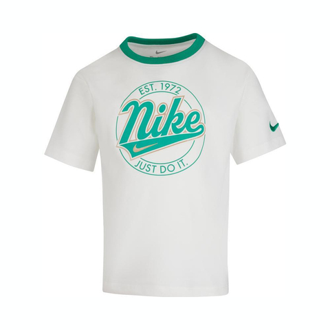 NIKE耐克2025女小童短袖T恤针织无领短TNY2532038PS-002